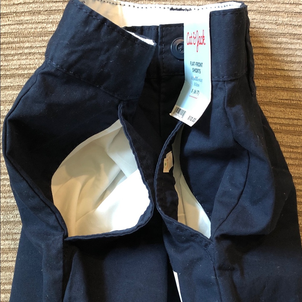 CAT AND JACK Flat Front Shorts - Picture 6 of 11